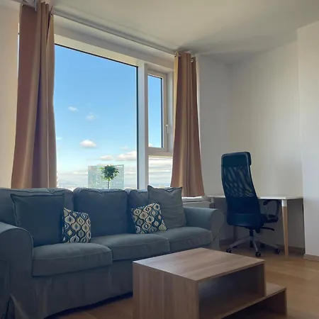 Sag 28 Floor Panrama City Free Parking Free Wifi Bratislava Exterior photo